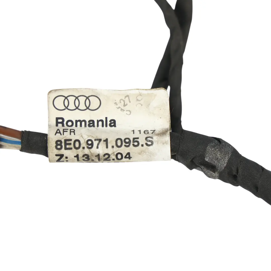 Front Bumper PDC Wiring Harness Loom Cable to Audi A4 B7 with Part number 8E0971095S Audi A4 B7 Front Bumper PDC Wiring Harness Loom Cable - SKU 8E0971095S - Part number 8E0971095S