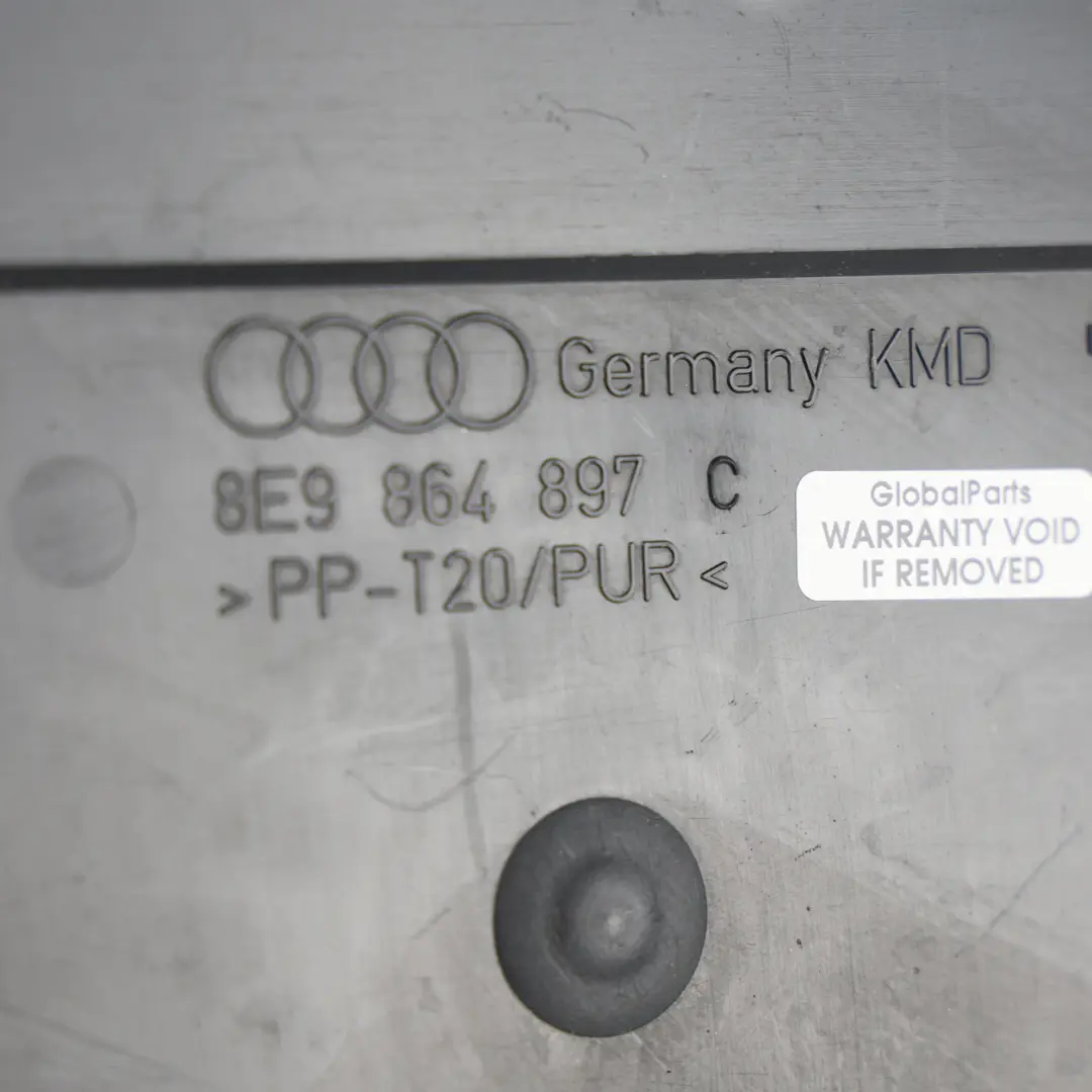 Audi A4 B7 Vano Bagagliaio Base Vassoio Inferiore Sinistro - SKU 8E9864897C - Numero di parte 8E9864897C