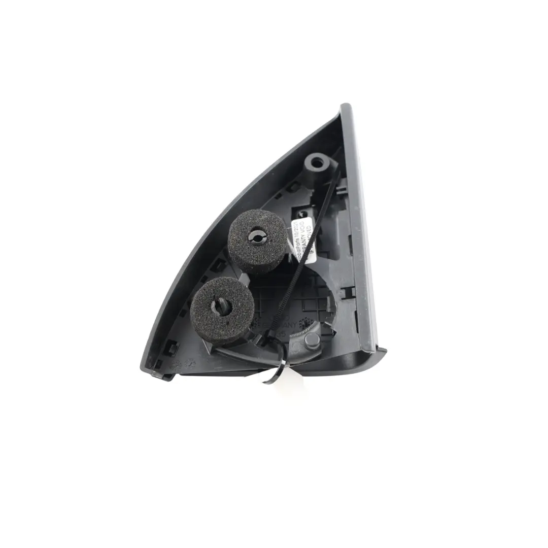 Front Door Tweeter Speaker Triangle Cover Black Left N/S to Audi A5 8T with Part number 8F0035423 Audi A5 8T Front Door Tweeter Speaker Triangle Cover Black Left N/S - SKU 8F0035423 - Part number 8F0035423