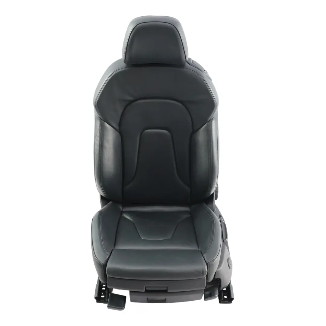 Audi A5 8F Cabrio Front Sport Seat Electric Heated Leather Black Left N/S - SKU 8F0881805H-1 - Part number 8F0881805H