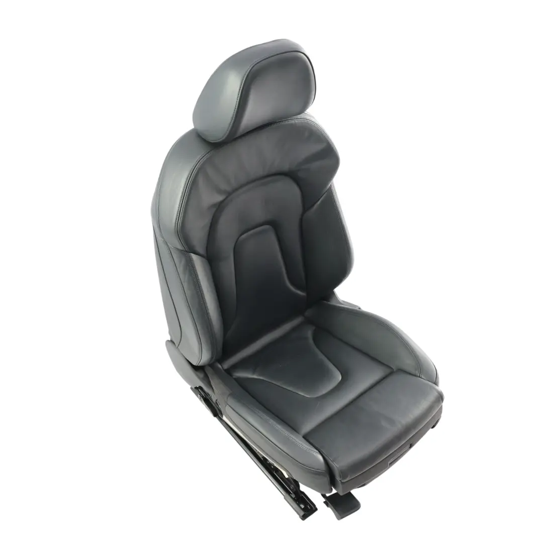 Audi A5 8F Cabrio Front Sport Seat Electric Heated Leather Black Left N/S - SKU 8F0881805H-1 - Part number 8F0881805H