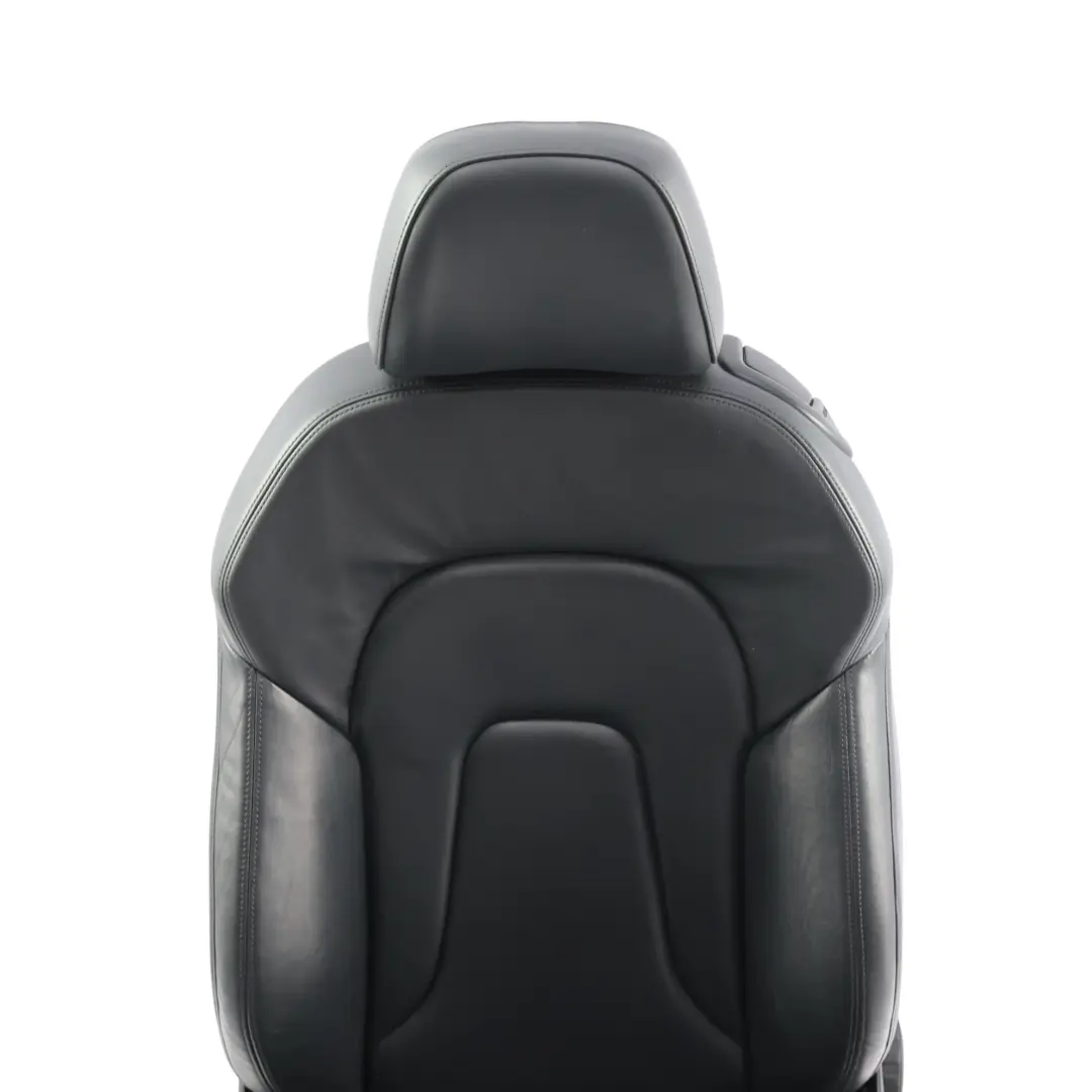 Audi A5 8F Cabrio Front Sport Seat Electric Heated Leather Black Left N/S - SKU 8F0881805H-1 - Part number 8F0881805H