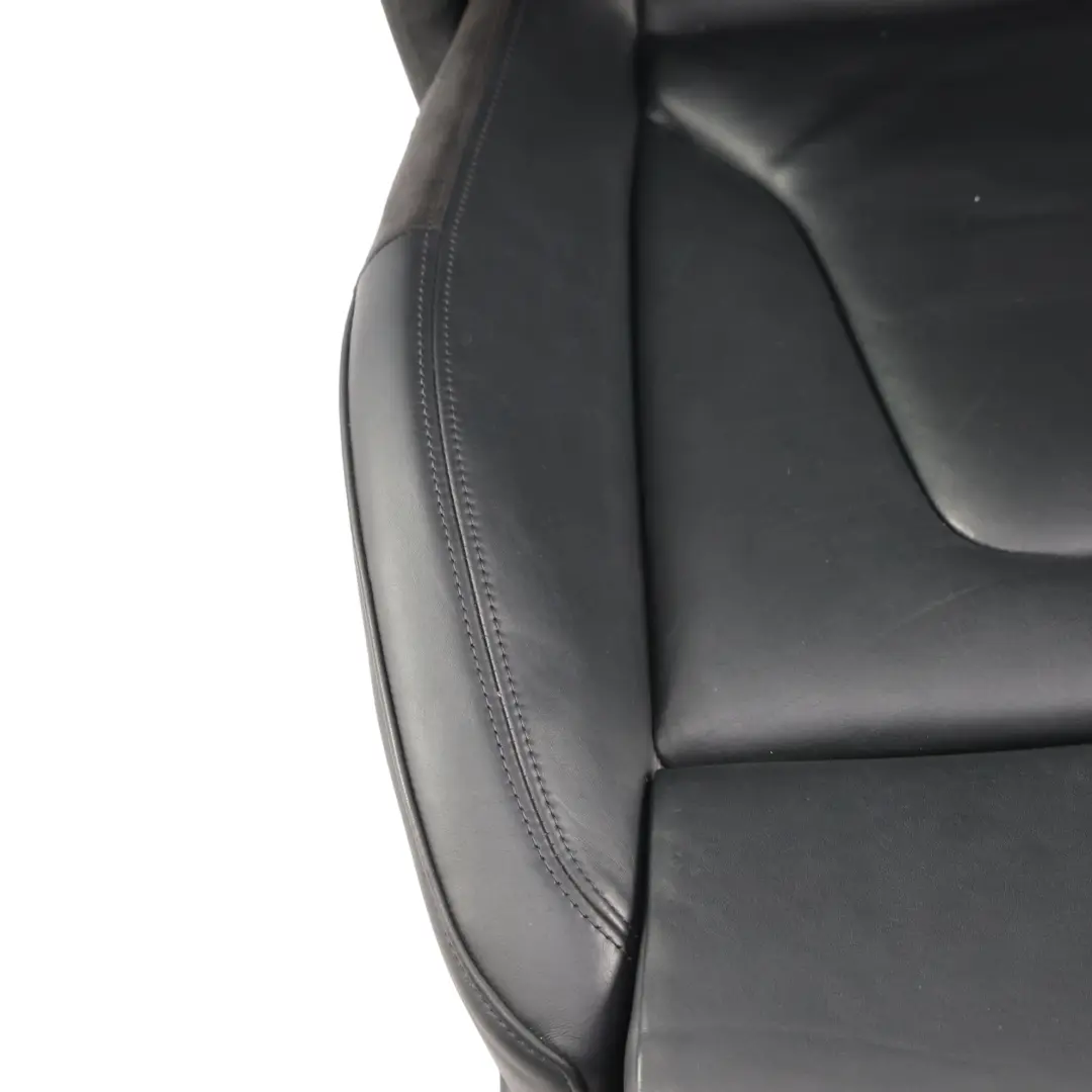 Audi A5 8F Cabrio Front Sport Seat Electric Heated Leather Black Left N/S - SKU 8F0881805H-1 - Part number 8F0881805H