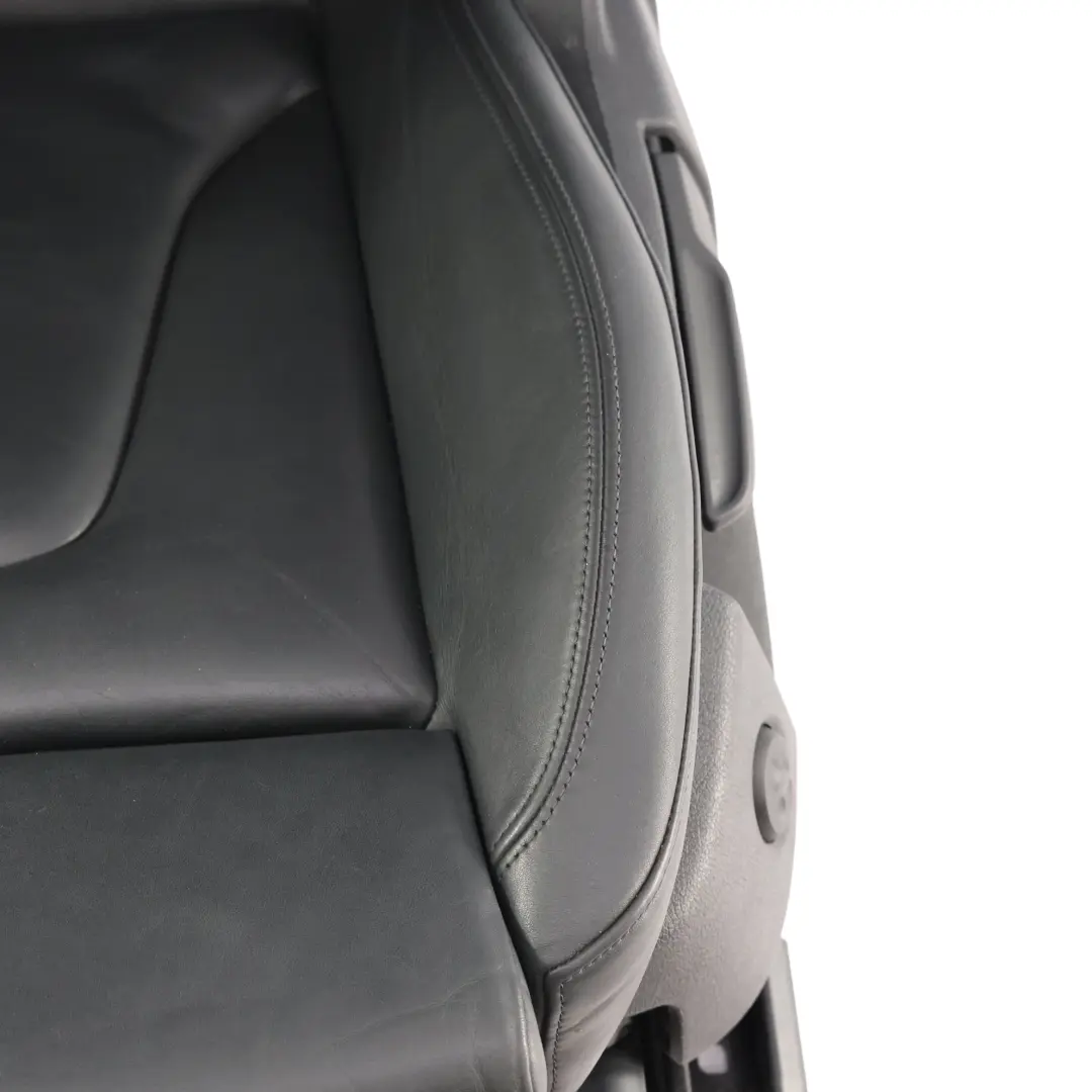 Audi A5 8F Cabrio Front Sport Seat Electric Heated Leather Black Left N/S - SKU 8F0881805H-1 - Part number 8F0881805H