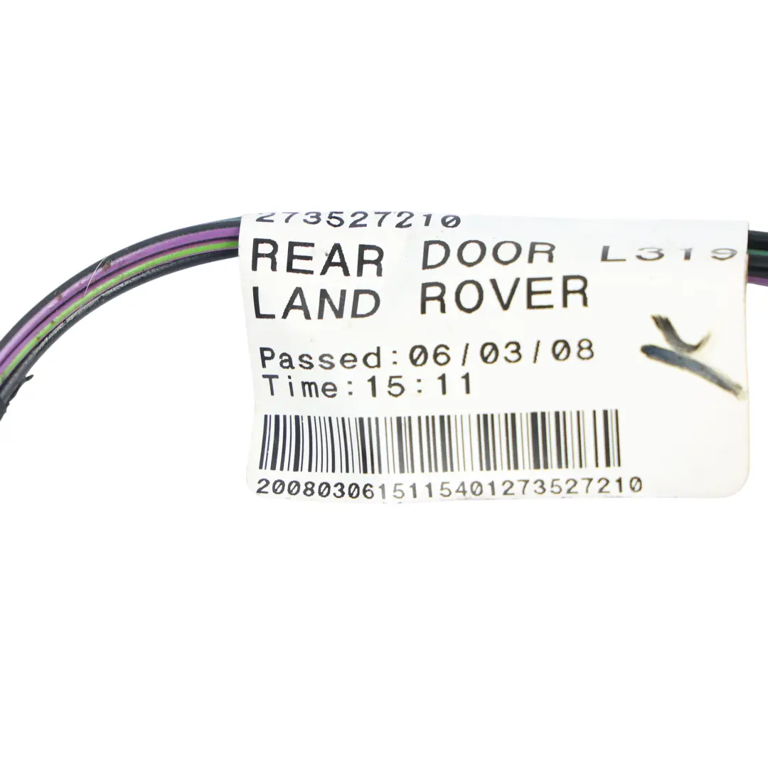 Land Rover Discovery 3 L319 Rear Door Wiring Harness Loom Left N/S - SKU 8H22-14633-AA - Part number 8H22-14633-AA