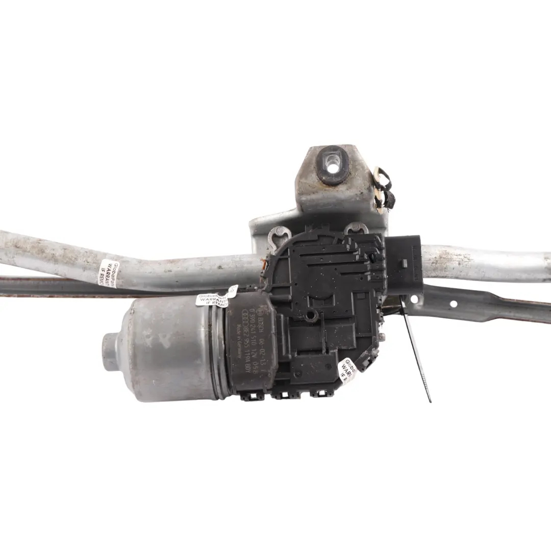 Audi A4 S4 B7 Windscreen Front Wiper Motor Linkage Mechanism - SKU RHD-8H2955023B - Part number 8H2955023B