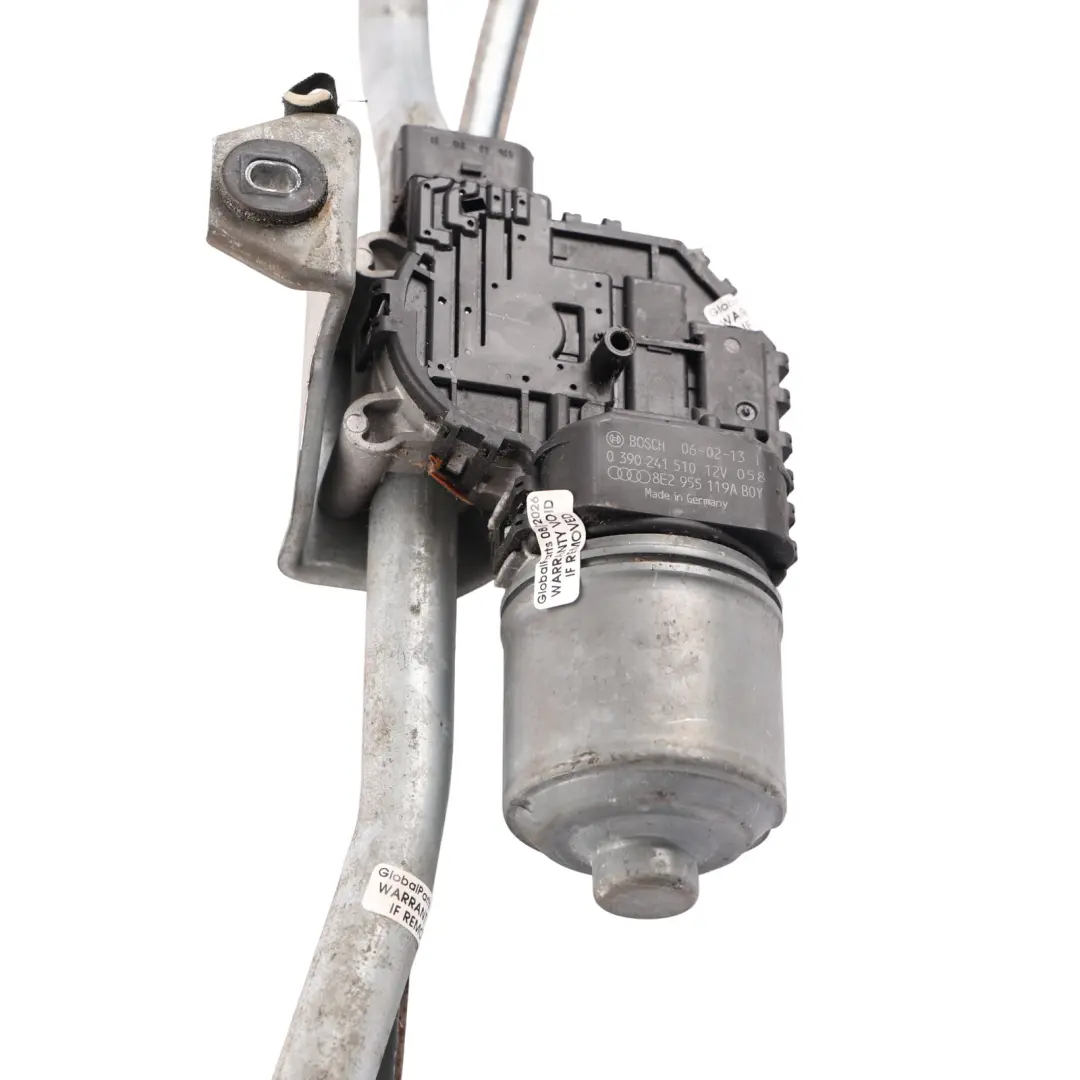 Audi A4 S4 B7 Windscreen Front Wiper Motor Linkage Mechanism - SKU RHD-8H2955023B - Part number 8H2955023B