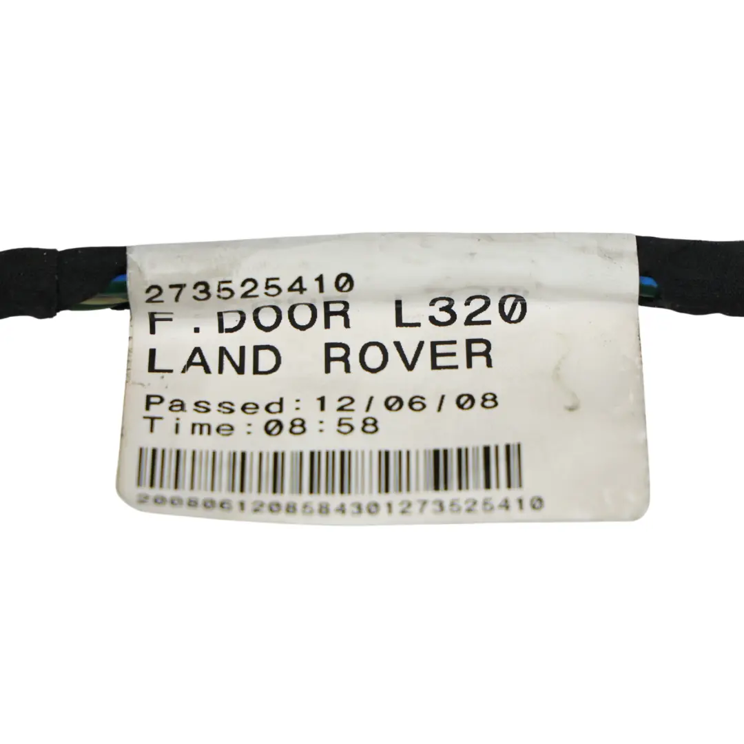 Door Wiring Front Driver's Side to Land Rover Range Rover Sport L320 with Part number 8H32-14631-GA Land Rover Range Rover Sport L320 Door Wiring Front Driver's Side - SKU RHD-8H32-14631-GA - Part number 8H32-14631-GA