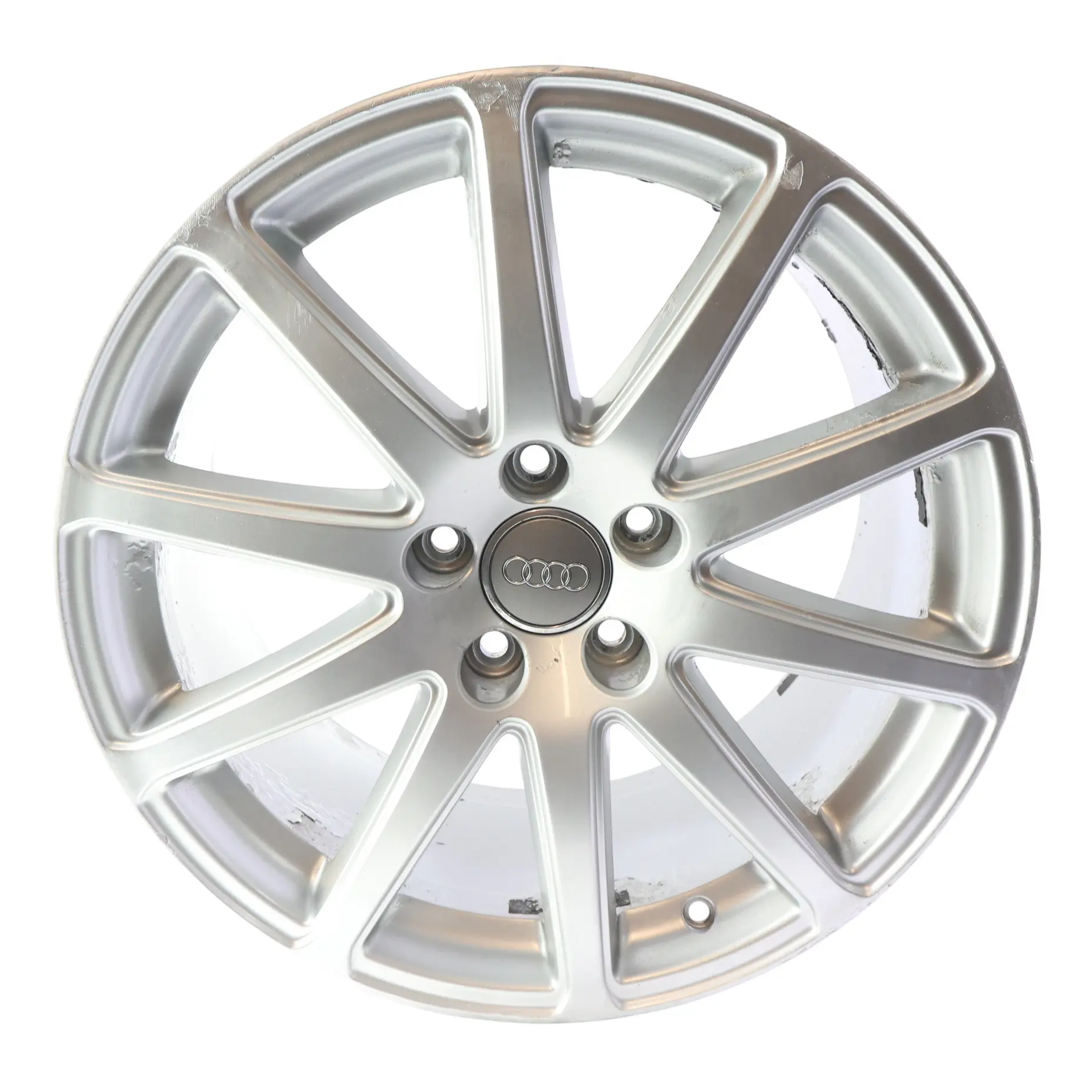 Audi TT 8J Llanta Aleación Plata 18" 9J ET:52 10 Radios 8J0601025AA