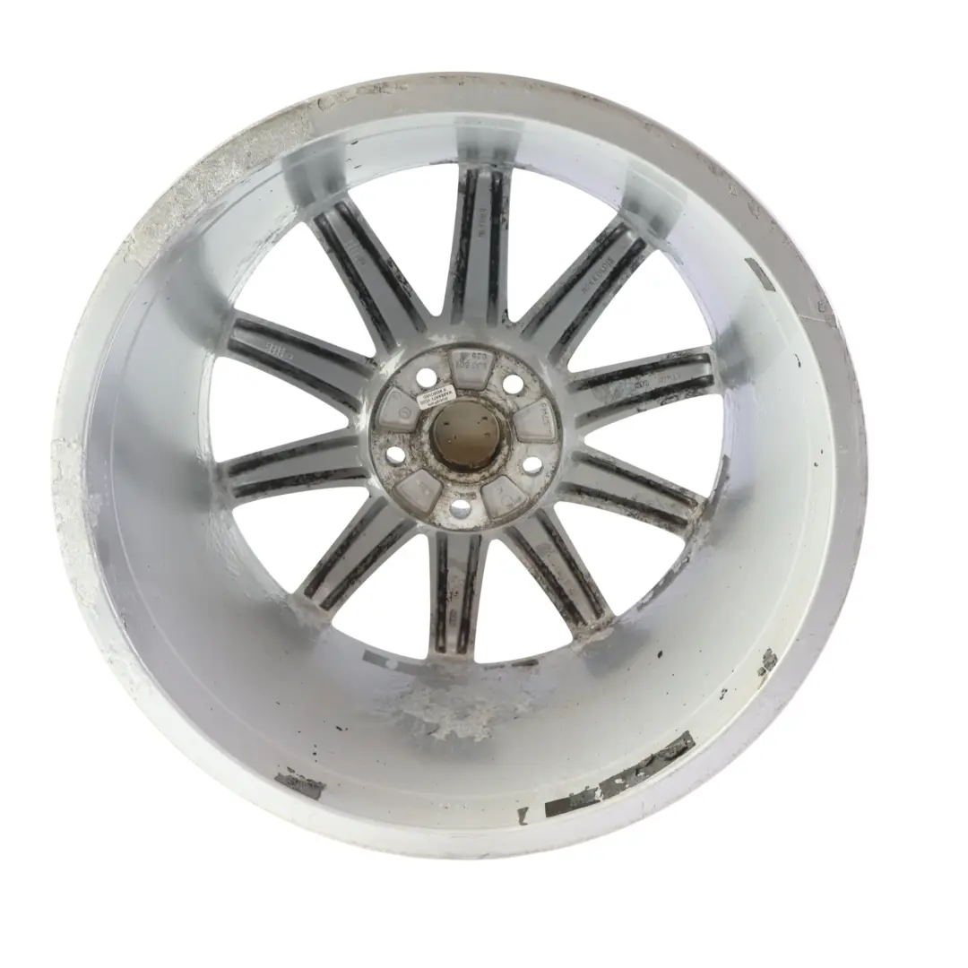 Audi TT 8J Silver Wheel Alloy Rim 18" 9J ET:52 10-Spoke - SKU 8J0601025AA-6 - Part number 8J0601025AA