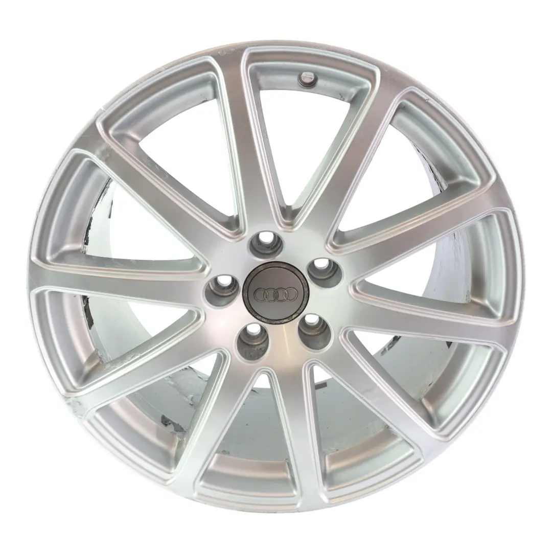 Audi TT 8J Dwukolorowa Felga Aluminiowa 18" 9J ET52 10-Ramienna - SKU 8J0601025AA-8 - Numer Części 8J0601025AA