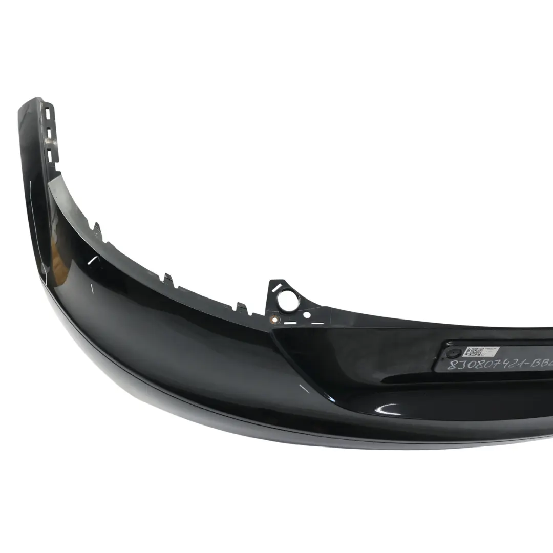 Audi TT 8J Rear Bumper Trim Panel Covering Brilliant Black Metallic - Y9B - SKU 8J0807303-BBL - Part number 8J0807303