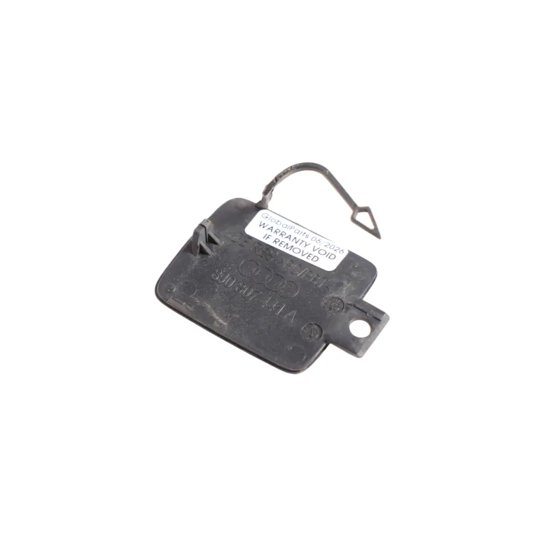 Audi TT 8J Rear Bumper Tow Eye Hook Cover Phantom Black - Z9Y - SKU 8J0807441A-PHB - Part number 8J0807441A