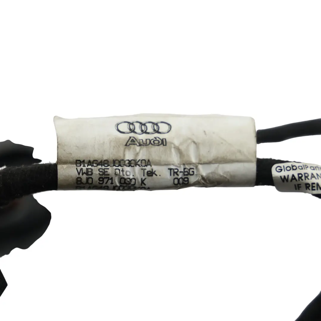 Audi TT Mk2 8J Front Door Wiring Loom Harness Passenger Side - SKU 8J0971030K - Part number 8J0971030K