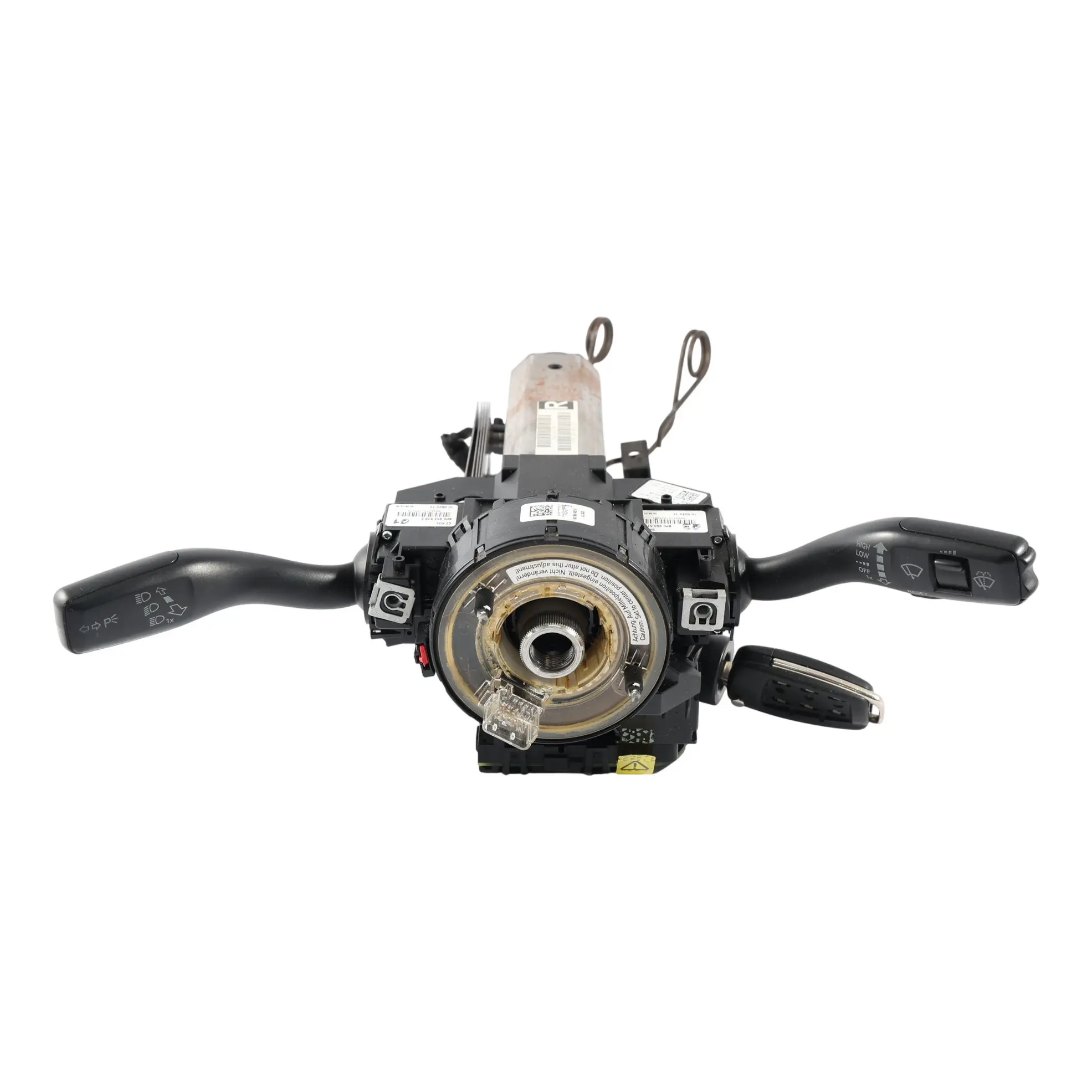 Audi TT 8J Adjustable Steering Column Mechanism Switch Squib + Key 8J2419502F