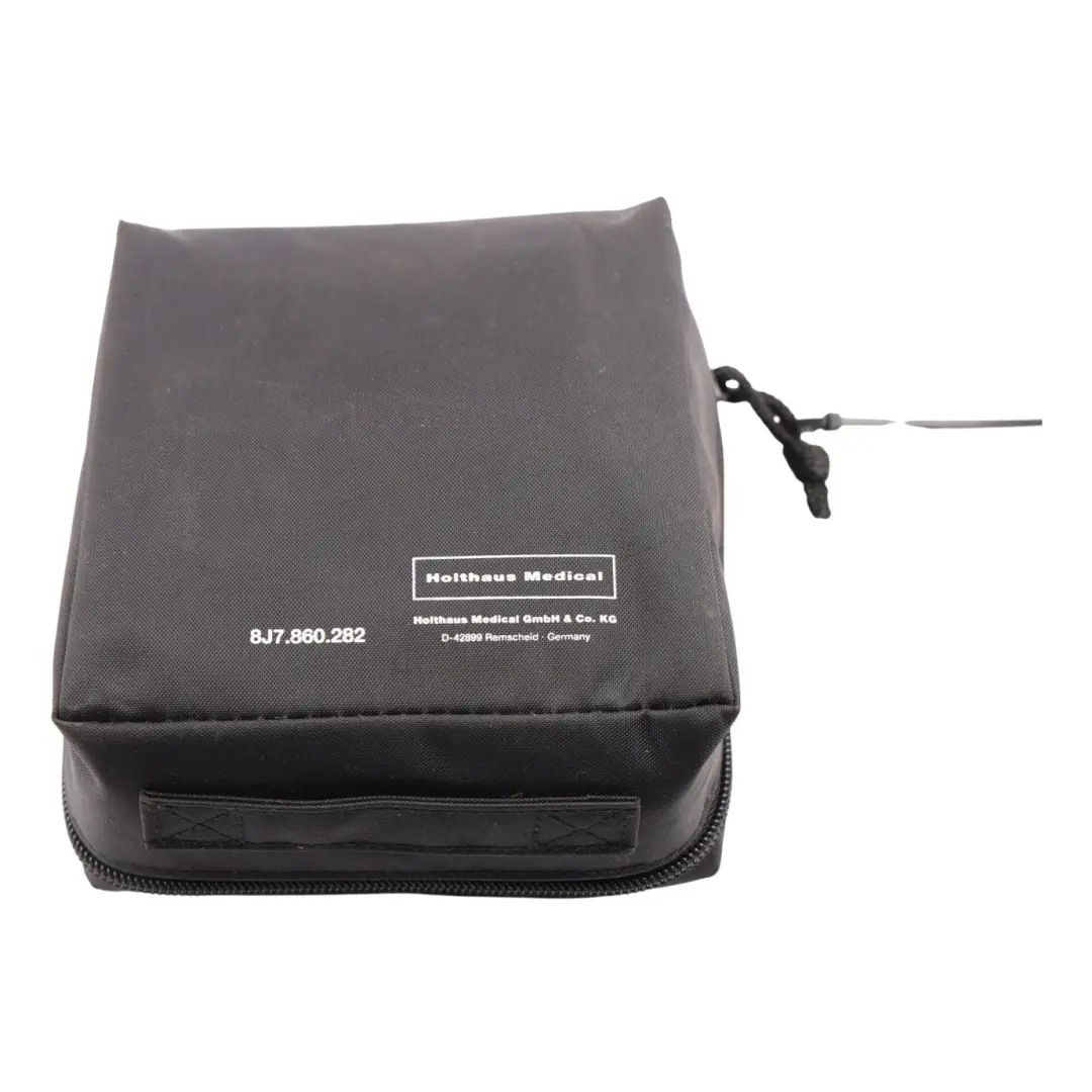 Audi Universal First Aid Emergency Medical Kit Black Pouch - SKU 8J7860282 - Part number 8J7860282