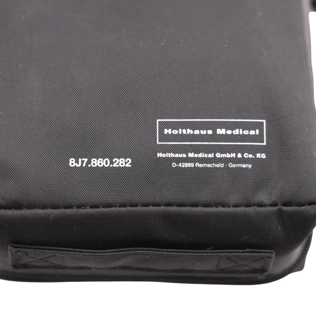 Audi Universal First Aid Emergency Medical Kit Black Pouch - SKU 8J7860282 - Part number 8J7860282