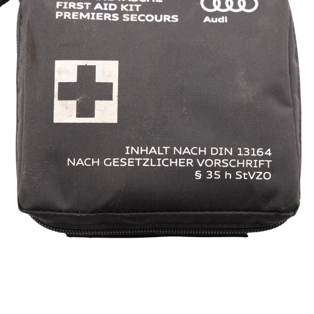 Audi Universal First Aid Emergency Medical Kit Black Pouch - SKU 8J7860282 - Part number 8J7860282
