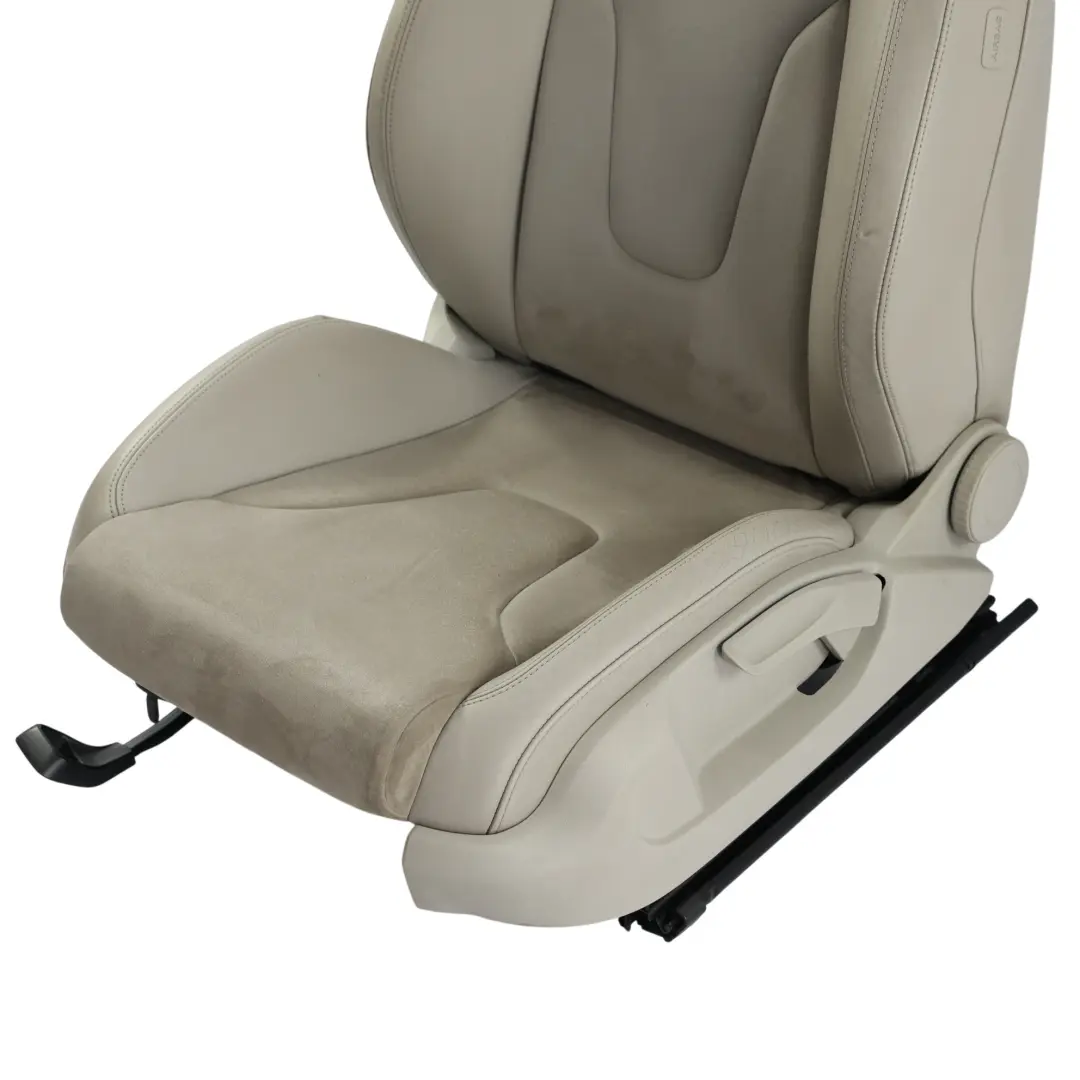 Audi TT 8J Coupe Siège Sport Avant Gauche Chauffant Alcantara Cuir Nappa Gris - SKU 8J8881805N-2 - Numéro de pièce 8J8881805N