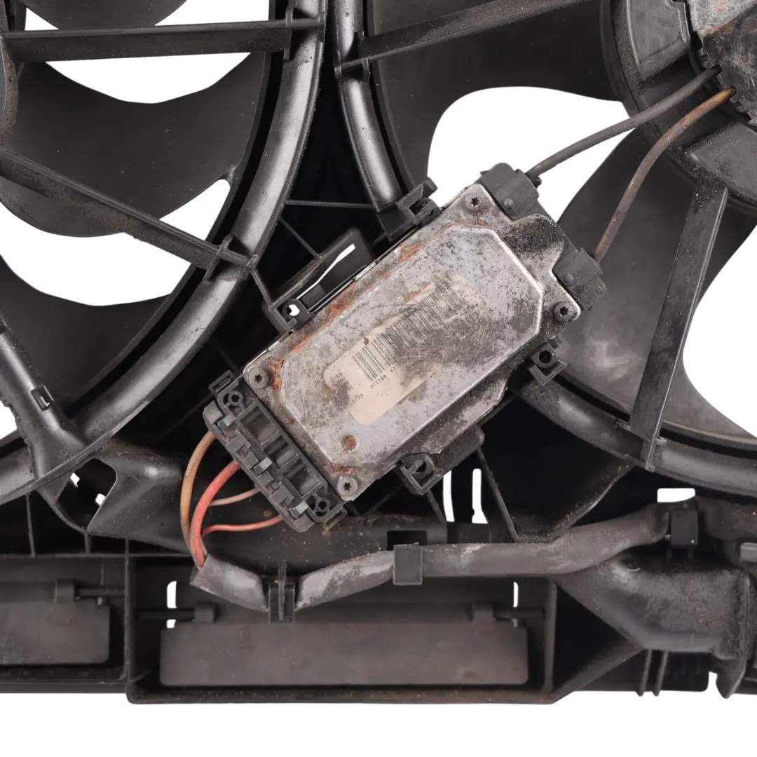 Audi S5 8T Engine Cooling Radiator Double Coolant Fan Diesel - SKU 8K0121207D - Part number 8K0121207D