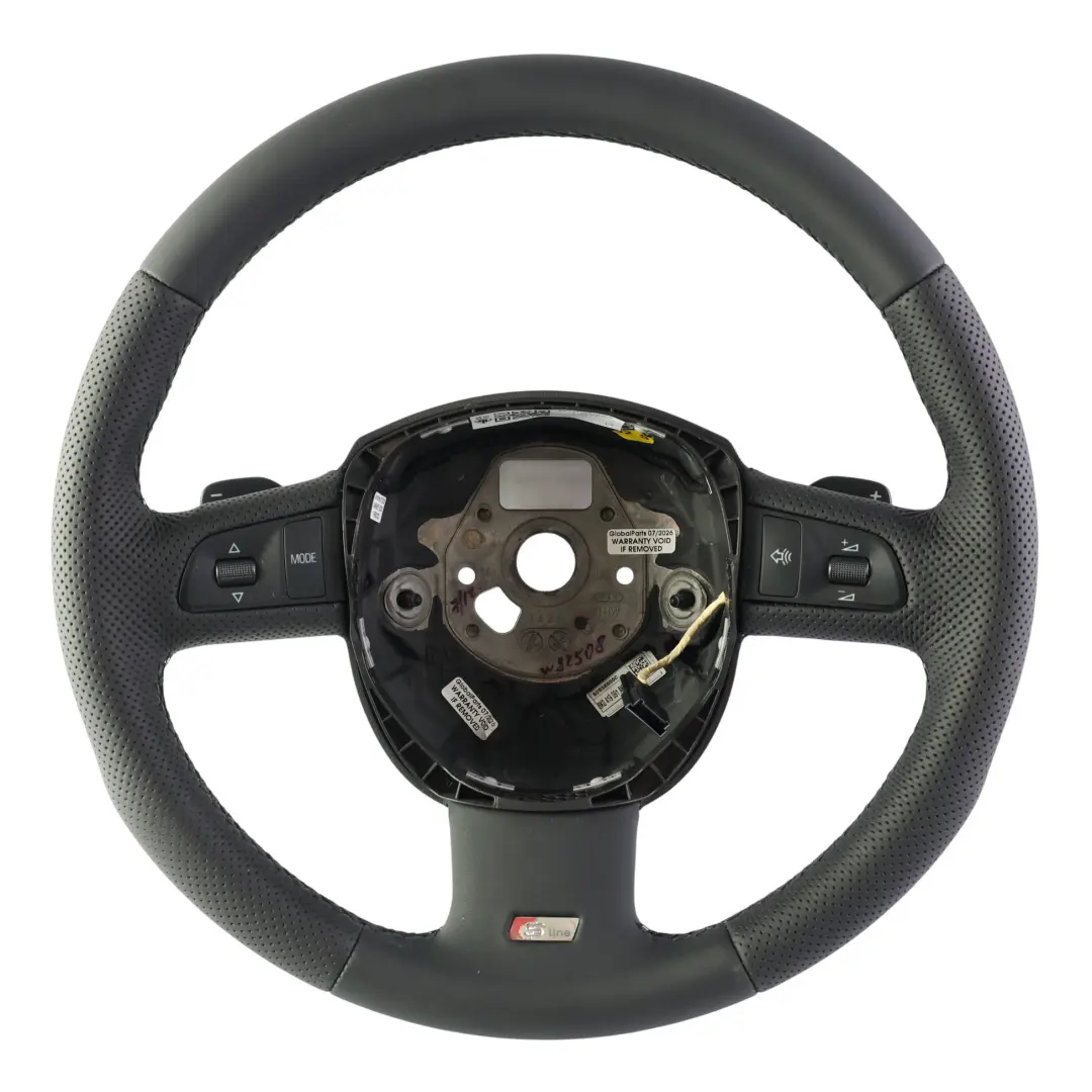 Audi A4 B8 A6 C6 Volante S-Line Pelle NUOVO Paddle Shift - SKU 8K0419091AK-2 - Numero di parte 8K0419091AK