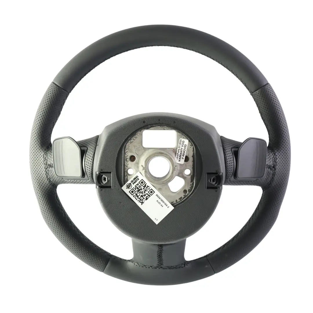 Audi A4 B8 A6 C6 Steering Wheel S-Line NEW Leather Paddle Shift - SKU 8K0419091AK-2 - Part number 8K0419091AK