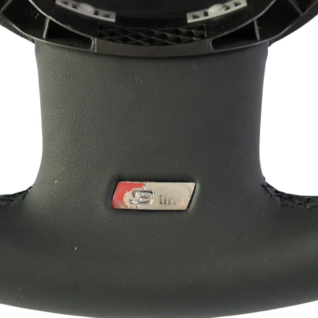 Steering Wheel S-Line NEW Leather Paddle Shift to Audi A4 B8 A6 C6 with Part number 8K0419091AK Audi A4 B8 A6 C6 Steering Wheel S-Line NEW Leather Paddle Shift - SKU 8K0419091AK-2 - Part number 8K0419091AK