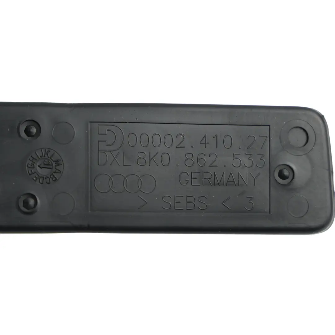 Audi A5 S5 8T A4 S4 B8 Inserto Portabicchieri Doppio Console - SKU 8K0862533-1 - Numero di parte 8K0862533