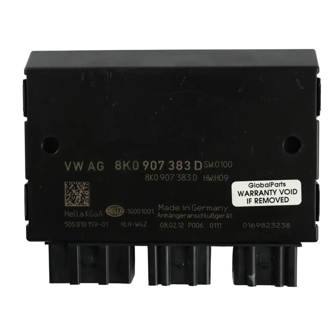 Audi Q5 8R A5 8T Tow Bar Control Module ECU - SKU 8K0907383D - Part number 8K0907383D