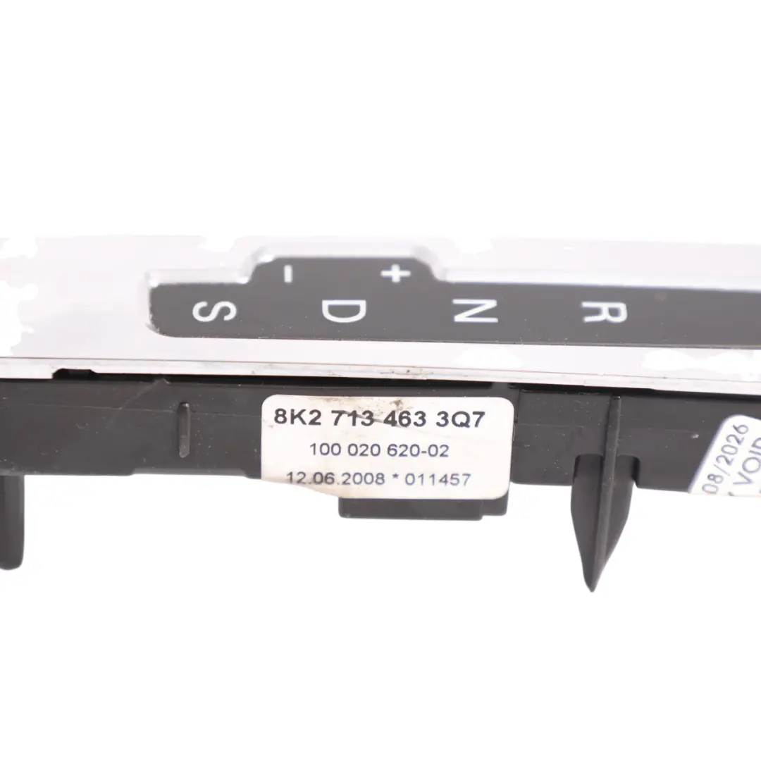 Audi A4 B8 Automatic Transmission Gear Selector Control Panel Unit - SKU 8K27134633Q7 - Part number 8K27134633Q7
