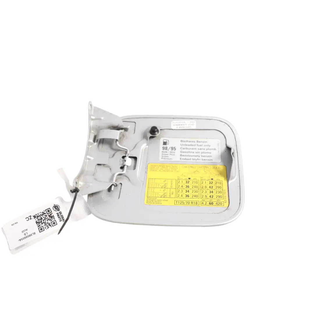 8L Fuel Filler Tank Cap Flap Trim Cover Light Silver - Y7W to Audi A3 with Part number 8L0809905A Audi A3 8L Fuel Filler Tank Cap Flap Trim Cover Light Silver - Y7W - SKU 8L0809905A-LS - Part number 8L0809905A