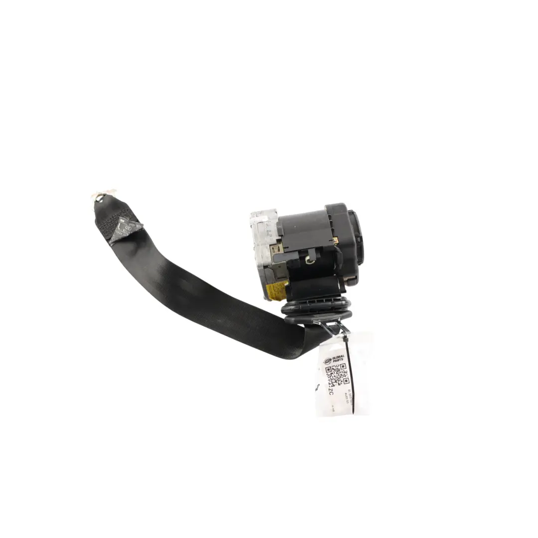 Audi A3 S3 8L 3 Door Rear Bench Seat Belt Black Left N/S - SKU 8L3857805 - Part number 8L3857805