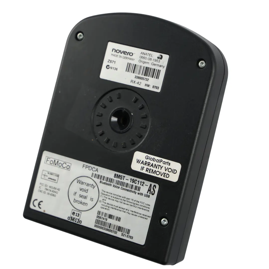 Ford Focus MK3 Kuga MK1 Modulo Unità Controllo Vocale Bluetooth - SKU 8M5T-19C112-AS - Numero di parte 8M5T-19C112-AS