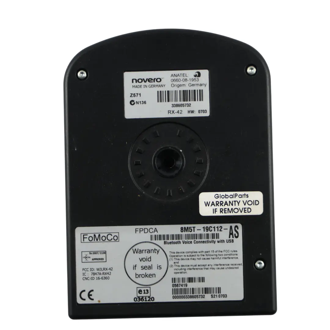 MK3 Kuga MK1 Modulo Unità Controllo Vocale Bluetooth per Ford Focus con numero di parte 8M5T-19C112-AS Ford Focus MK3 Kuga MK1 Modulo Unità Controllo Vocale Bluetooth - SKU 8M5T-19C112-AS - Numero di parte 8M5T-19C112-AS