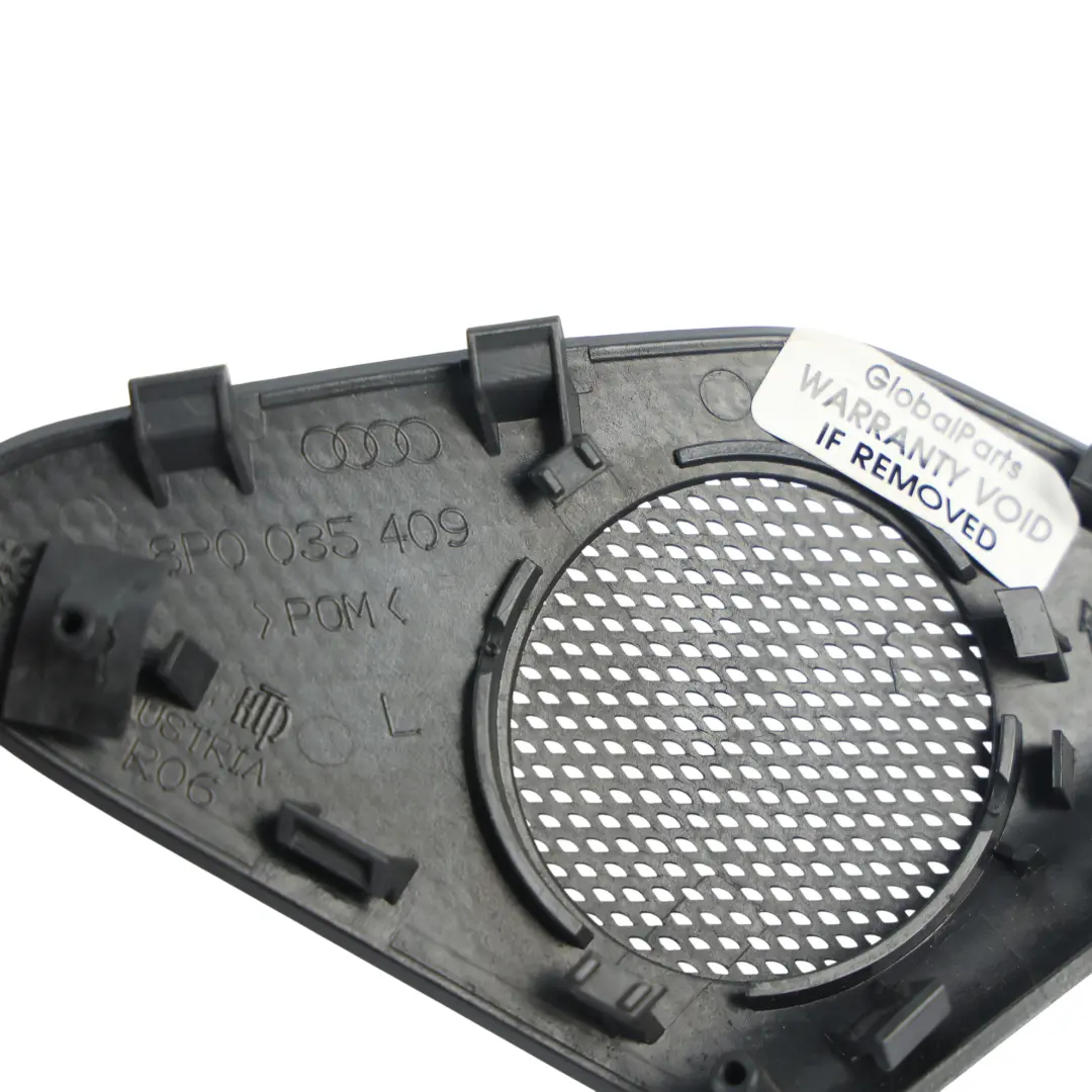 Audi A3 8P Tweeter Speaker Cover Panel Trim Black Front Left N/S - SKU 8P0035409 - Part number 8P0035409