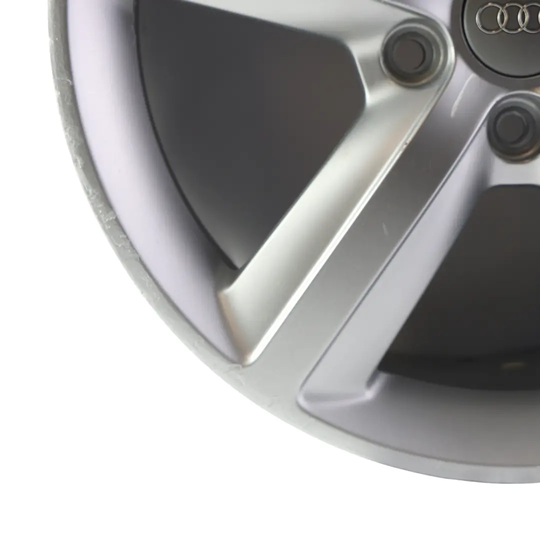 Audi A3 8P Jante argentée en alliage 17" 7,5J ET:56 - SKU 8P0601025AL-1 - Numéro de pièce 8P0601025AL