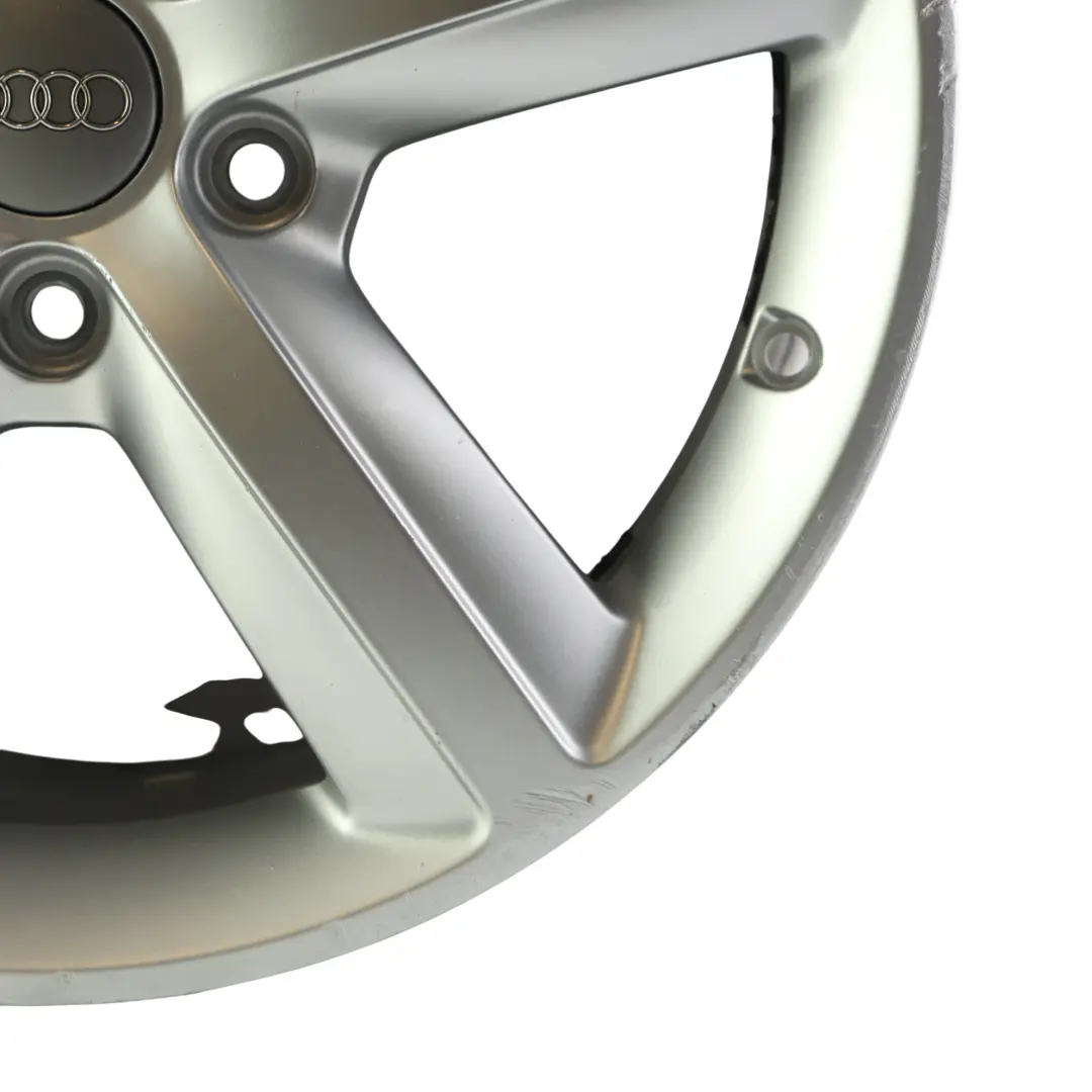 Alloy Rim 17" 7,5J ET:56 to Audi A3 8P Silver Wheel with Part number 8P0601025AL Audi A3 8P Silver Wheel Alloy Rim 17" 7,5J ET:56 - SKU 8P0601025AL-1 - Part number 8P0601025AL