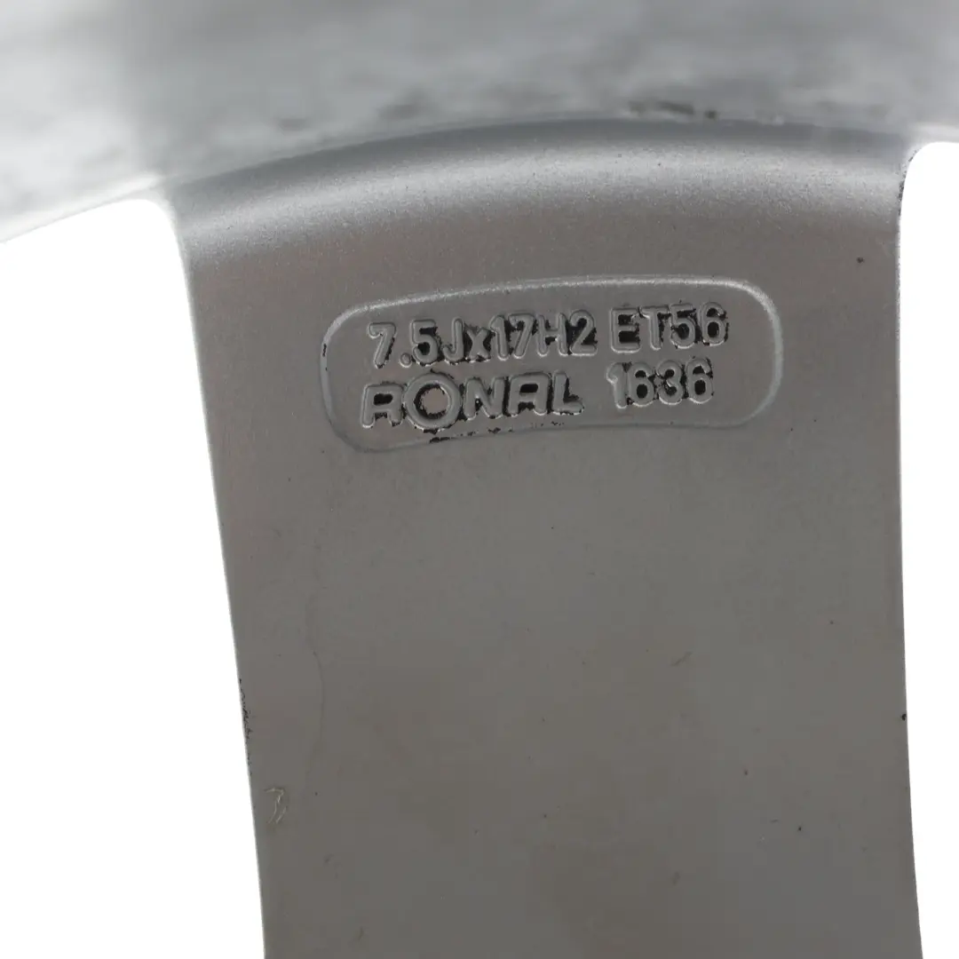 Alloy Rim 17" 7,5J ET:56 to Audi A3 8P Silver Wheel with Part number 8P0601025AL Audi A3 8P Silver Wheel Alloy Rim 17" 7,5J ET:56 - SKU 8P0601025AL-3 - Part number 8P0601025AL