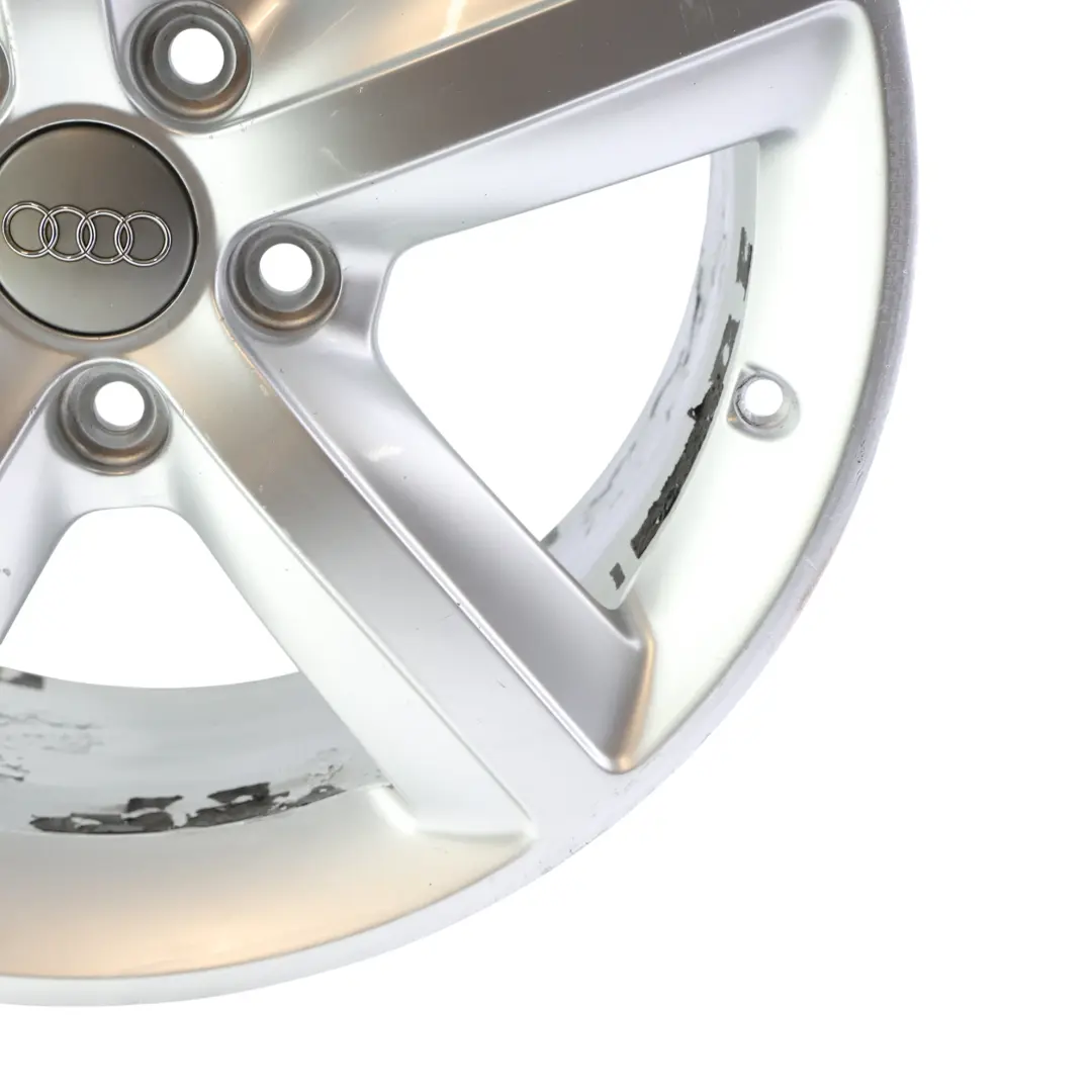 Alloy Rim 17" 7,5J ET:56 to Audi A3 8P Silver Wheel with Part number 8P0601025AL Audi A3 8P Silver Wheel Alloy Rim 17" 7,5J ET:56 - SKU 8P0601025AL-3 - Part number 8P0601025AL