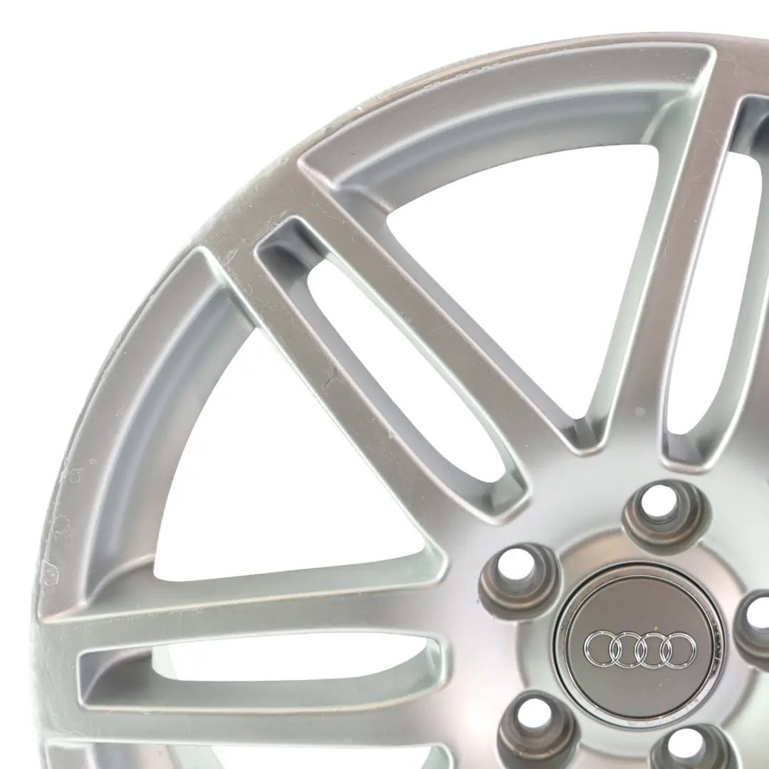 Audi A3 8P Silver Alloy Wheel Rim 18" 7,5J ET:54 - SKU 8P0601025BA-1 - Part number 8P0601025BA