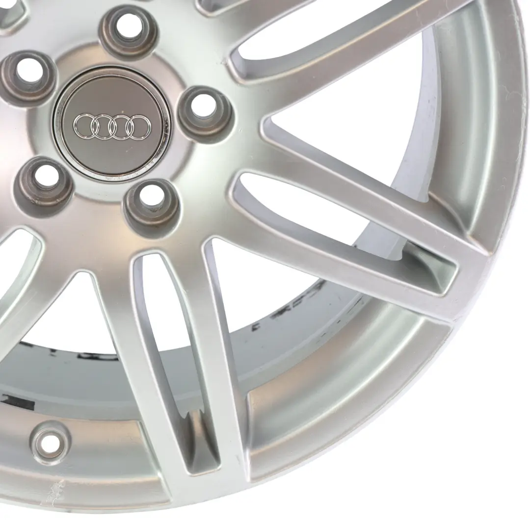 Alloy Wheel Rim 18" 7,5J ET:54 to Audi A3 8P Silver with Part number 8P0601025BA Audi A3 8P Silver Alloy Wheel Rim 18" 7,5J ET:54 - SKU 8P0601025BA-1 - Part number 8P0601025BA