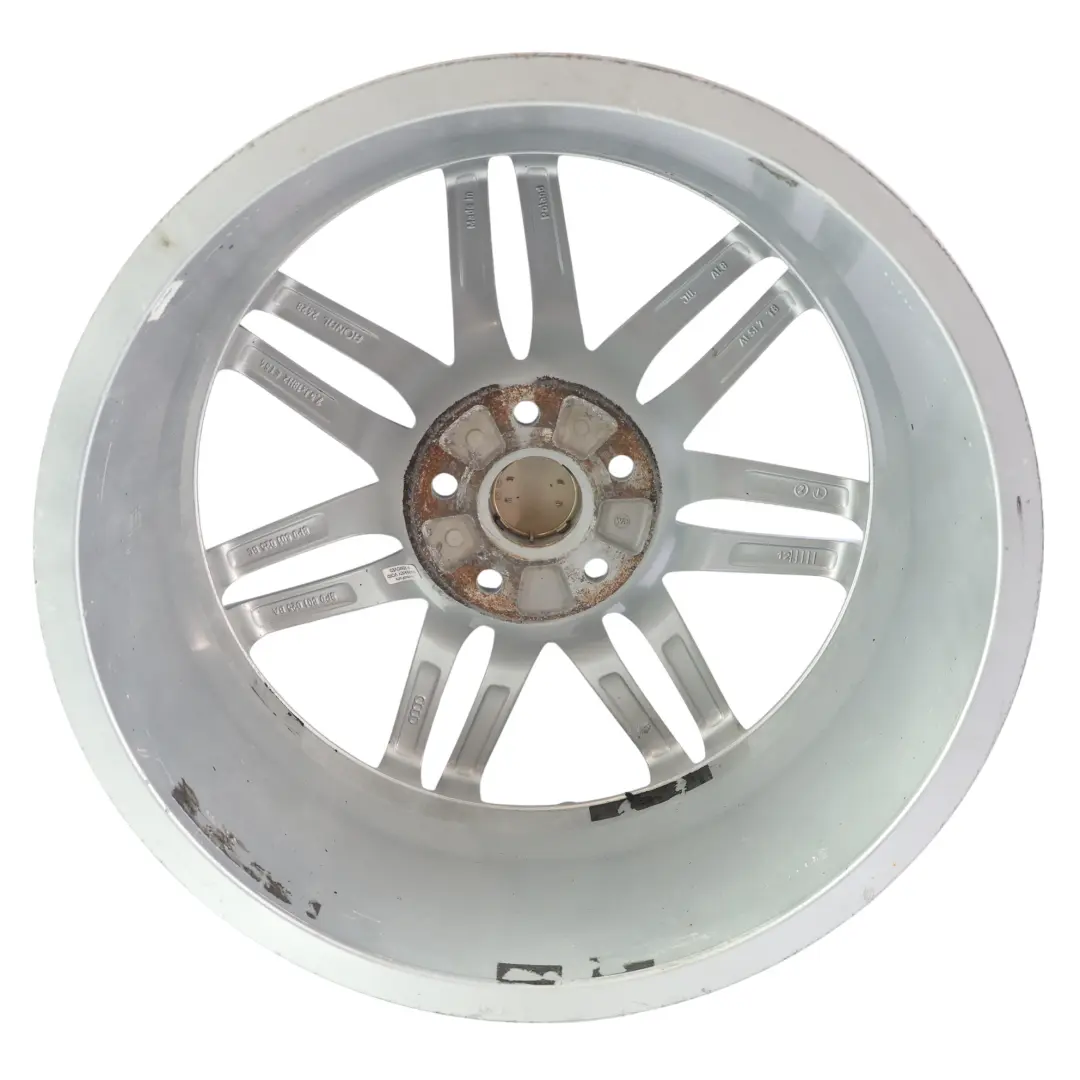 Alloy Wheel Rim 18" 7,5J ET:54 to Audi A3 8P Silver with Part number 8P0601025BA Audi A3 8P Silver Alloy Wheel Rim 18" 7,5J ET:54 - SKU 8P0601025BA-1 - Part number 8P0601025BA