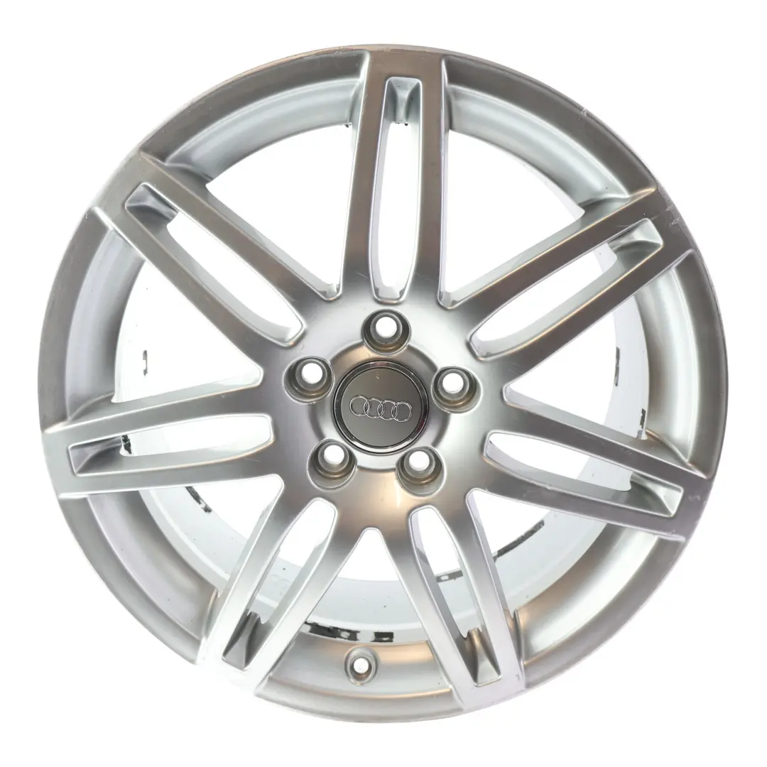 Audi A3 8P Silver Alloy Wheel Rim 18" 7,5J ET:54 - SKU 8P0601025BA-10 - Part number 8P0601025BA