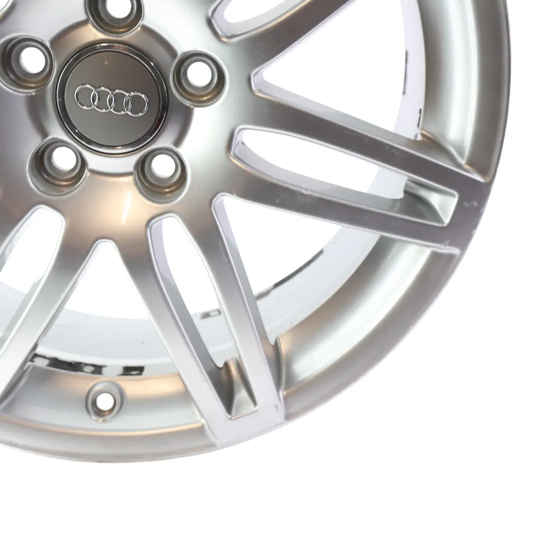 Audi A3 8P Silver Alloy Wheel Rim 18" 7,5J ET:54 - SKU 8P0601025BA-10 - Part number 8P0601025BA