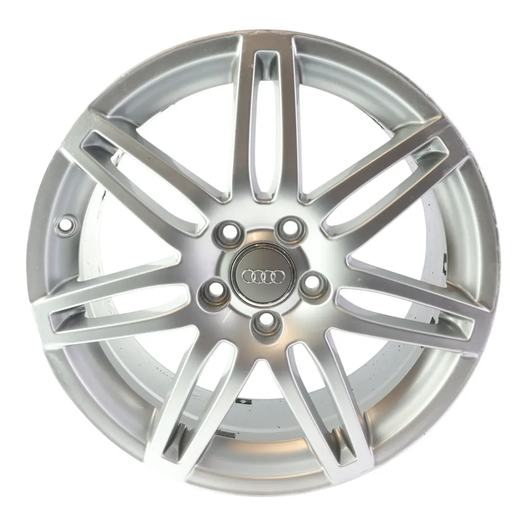 Audi A3 8P Wheel Rim Alloy Silver 18" 7,5J ET:54 - SKU 8P0601025BA-6 - Part number 8P0601025BA