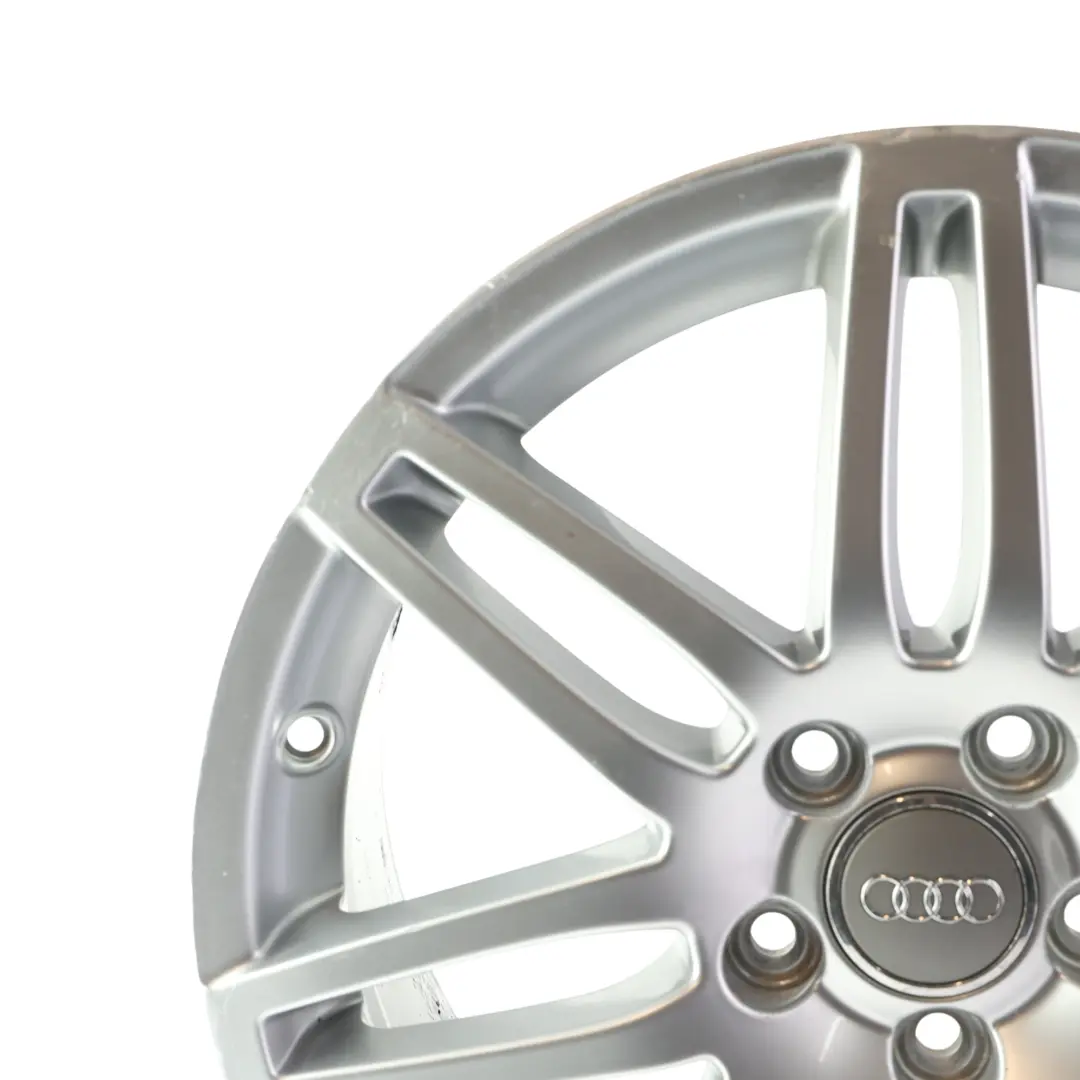 Rim Alloy Silver 18" 7,5J ET:54 to Audi A3 8P Wheel with Part number 8P0601025BA Audi A3 8P Wheel Rim Alloy Silver 18" 7,5J ET:54 - SKU 8P0601025BA-6 - Part number 8P0601025BA