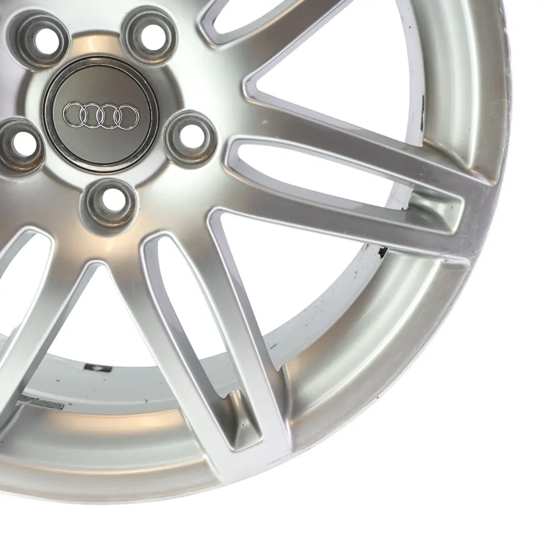 Audi A3 8P Wheel Rim Alloy Silver 18" 7,5J ET:54 - SKU 8P0601025BA-6 - Part number 8P0601025BA
