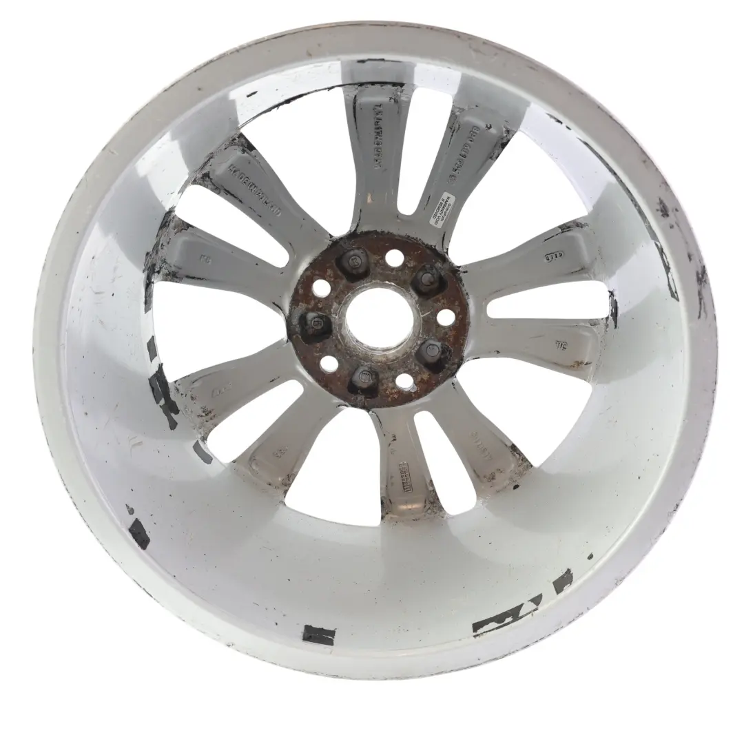 Audi A3 8P Jante Argentée Alliage 17" 7,5J ET:56 Star Double Spoke - SKU 8P0601025CC-1 - Numéro de pièce 8P0601025CC