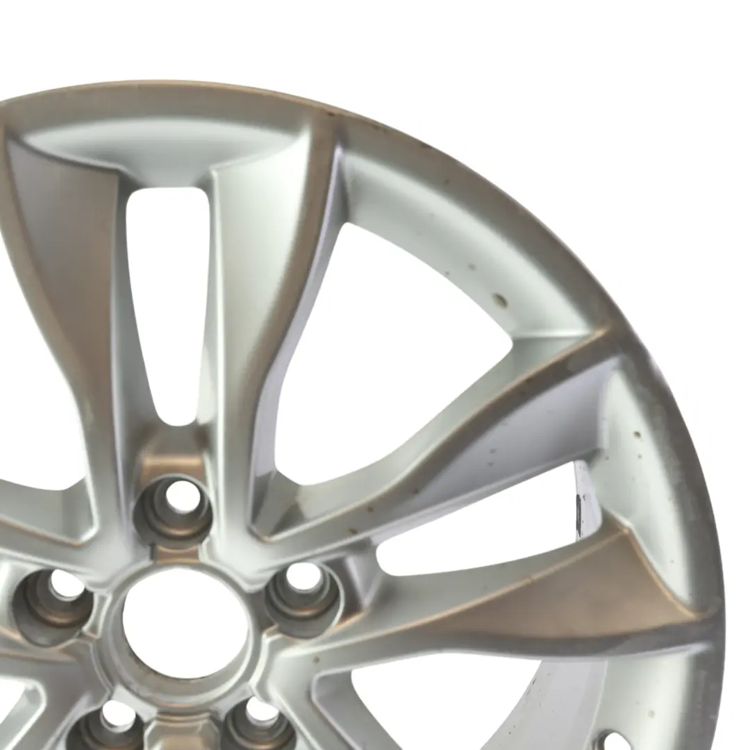 Audi A3 8P Jante argentée en alliage 17" 7,5J ET:56 - SKU 8P0601025CC-2 - Numéro de pièce 8P0601025CC
