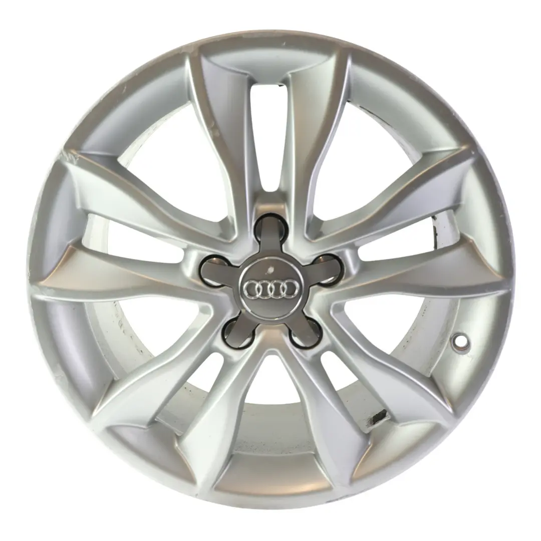 Alloy Rim 17" 7,5J ET:56 Star Double Spoke to Audi A3 8P Silver Wheel with Part number 8P0601025CC Audi A3 8P Silver Wheel Alloy Rim 17" 7,5J ET:56 Star Double Spoke - SKU 8P0601025CC-3 - Part number 8P0601025CC